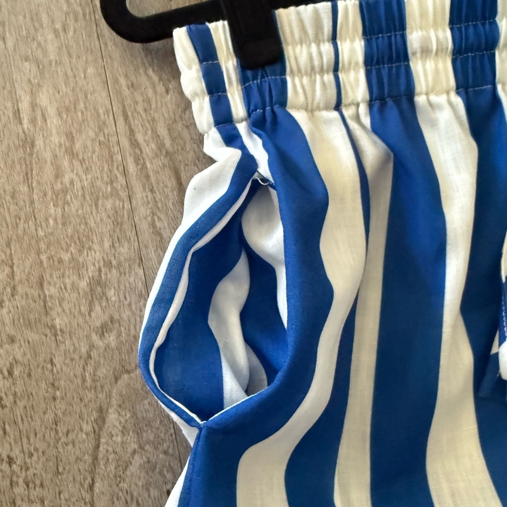 Urban Daizy Blue and White Striped Pants NWT - Picture 6 of 13
